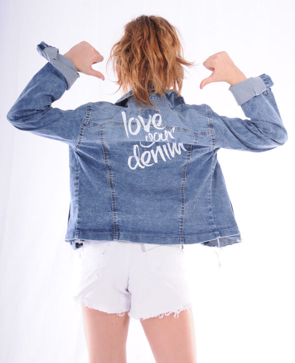 CHAMARRA JEAN LOVE YOUR DENIM - Imagen 5